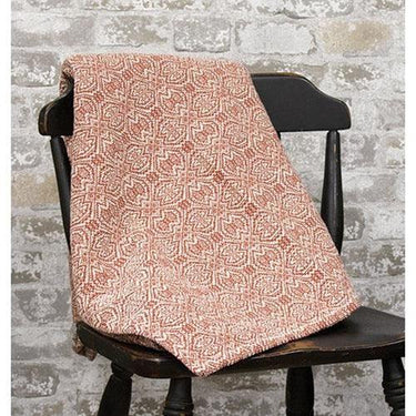 Cream & Pumpkin Pebblebrook Throw - The Fox Decor